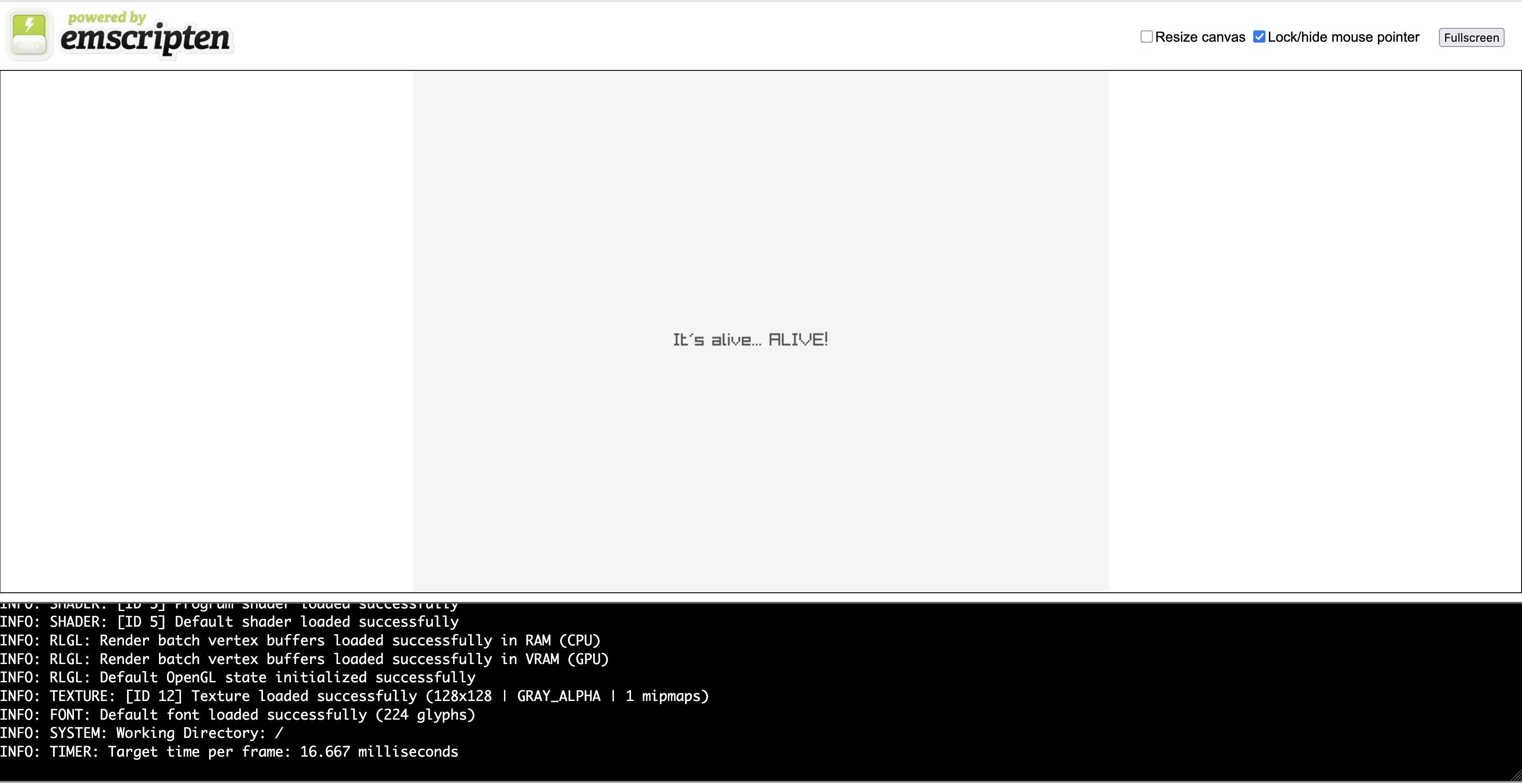 A WASM window using Swift and C Raylib